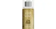 Eva Body Splash Gold Spell 150 ml glitter body mist with golden shimmer and luxury scent-ايفا بادى اسبلاش جليتر جولد سبيل 150 مل برائحة فاخرة وبريق ذهبي جذّاب