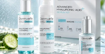 ديرما إل مجموعة سيروم حمض الهيالورونيك المتقدمة - Dermaelle Advanc Hyaluron Acid Serum Kit