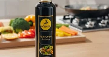 Dr. Foods Soy Sauce 250ml bottle – authentic umami Asian flavor for cooking and marination صوص الصويا من د. فودز 250 مل – نكهة آسيوية أصلية غنية بالأومامي