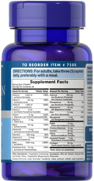 هير سكين اند نيلز من بيوريتانز برايد-Skin and Nails Formula Puritan