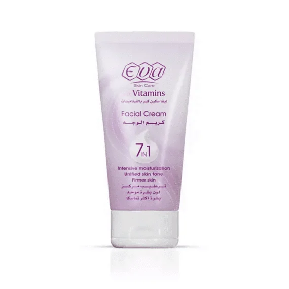 Eva Skin Care Vitamins Face Cream 7×1 45 g moisturizing face cream-ايفا سكين كير بالفيتامينات كريم الوجه 7×1 45 جرام
