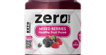 Mixed Berries Healthy Fruit Purée 180g – 95% Real Fruit Zero Sugar Added Keto Friendly-بيوريه التوت المشكل الصحي 180 جم – 95٪ فاكهة حقيقية بدون سكر مضاف كيتو فريندلي