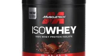 ISO Whey by MuscleTech: Ultra-Pure Protein for Elite Recovery آيزو واي من MuscleTech: أنقى بروتين معزول للاستشفاء السريع وبناء العضلات