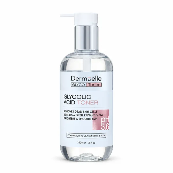 Dermaelle Glycolic Acid Toner 350ml - ديرما إل جليكوليك أسيد تونر 350 مل