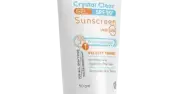 BOBAI Sunscreen Gel Crystal Clear SPF50+ 50ml | بوباى كريستال كلير جل واقي شمس 50 جم – حماية خفيفة وشفافة