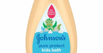 Johnsons pure protect kids bath wash 300ml-سائل الاستحمام بيور بروتكت للاطفال من جونسون 300 مل