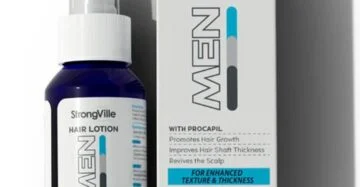Strongville Men Spray – 100 ml hair strengthening and growth-stimulating spray for men. سبراي سترونجفيل للرجال – 100 مل، بخاخ لتقوية وتحفيز نمو الشعر.