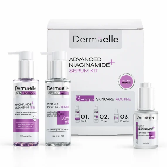 ديرما إل مجموعة النياسيناميد المتقدمة - Dermaelle Advanced niacinamide kit
