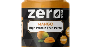 Mango High Protein Fruit Purée 180g – 20g Protein Zero Sugar Added-بيوريه المانجو بالبروتين زيرو تريت 180 جم 20 جم بروتين بدون سكر مضاف