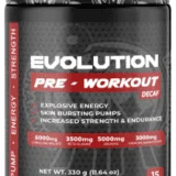Evolution DECAF  Preworkout DECAF (Mango Lime) - Clean Energy Vitality Booster | Beseha
