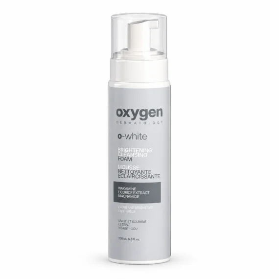 Oxygen O White Foam Facial Cleanser 200ml- أوكسجين أو وايت فوم غسول 200مل