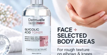 Dermaelle Glycolic Acid Toner 350ml - ديرما إل جليكوليك أسيد تونر 350 مل