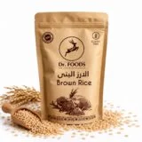 Dr. Foods Brown Rice 500g – Gluten-Free Whole Grain Rice with Fiber