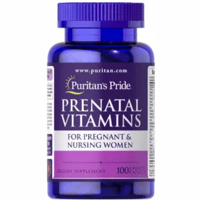 Puritan’s Pride Prenatal Vitamins 100 Caplets